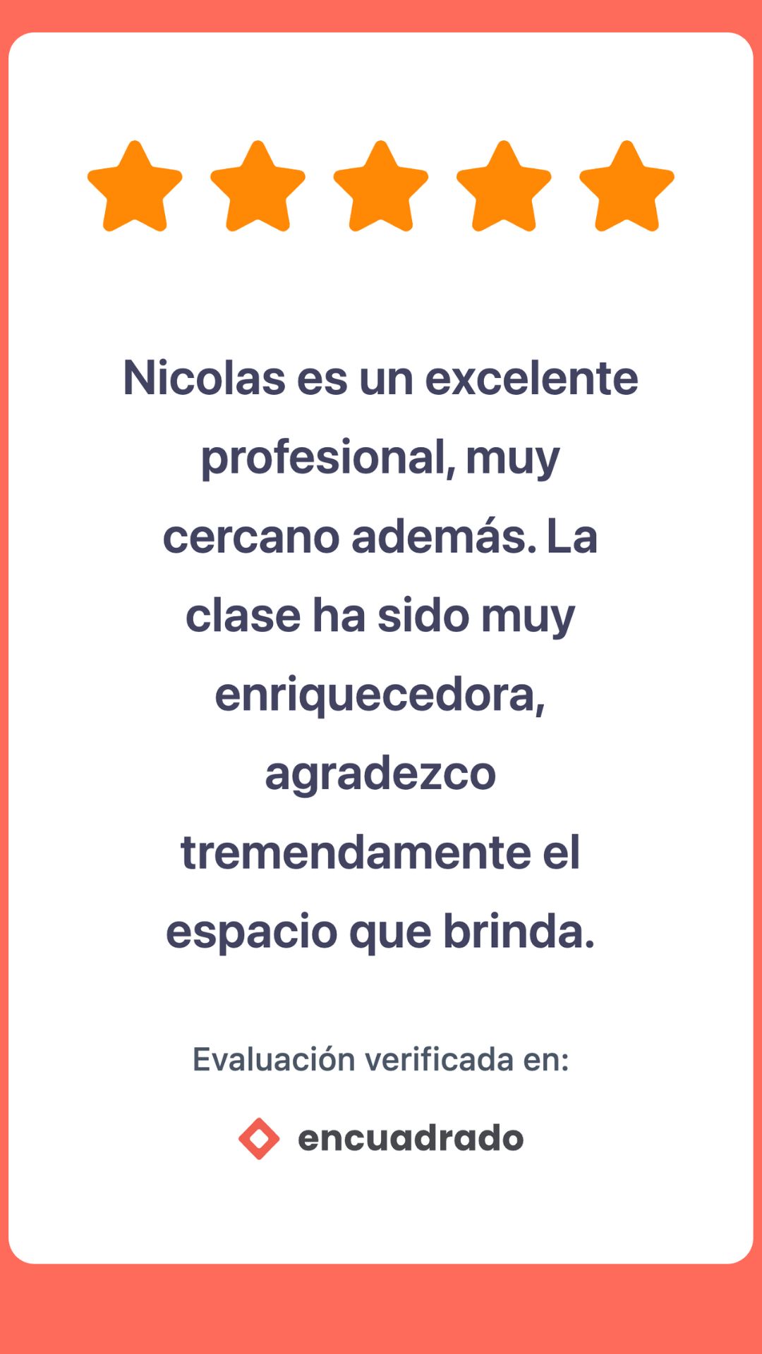 Evaluación de colega 6 sobre las supervisiones